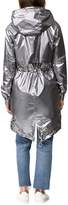 Thumbnail for your product : Soia & Kyo Desiree-M Straight-Fit Metallic Raincoat