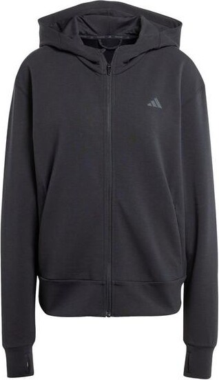 adidas Women's Designed 4 Training Full Zip Large Black