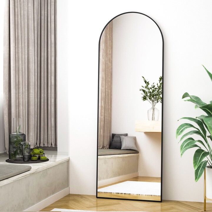 EPOWP 64"x21" Full Length Mirror Arch Standing Floor Mirror Full Body