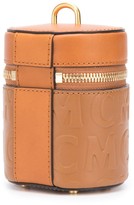 Thumbnail for your product : MCM Debossed Calf Leather Logo Mini Bag
