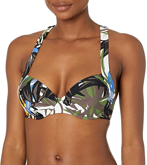 Calvin Klein Women's Standard Molded Underwire Convertible Bikini Swimsuit  Top - ShopStyle Swimwear
