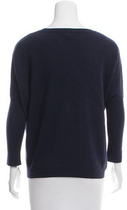 Sandro Crew Neck Long Sleeve Sweater