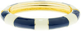 Thumbnail for your product : J.Crew Enamel-stripe oval bangle