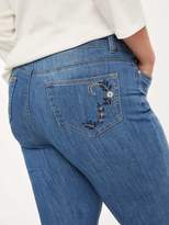 Thumbnail for your product : Slightly Curvy Bootcut Jean with Back Pocket Embroidery - d/C JEANS