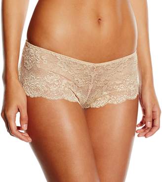 After Eden Women's 12.33.7748 Boxer Allover Lace Brief