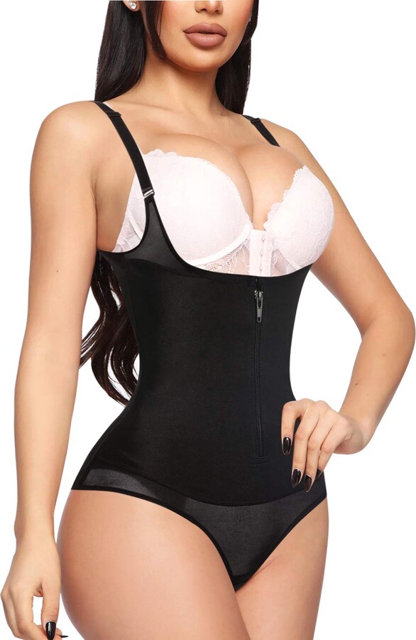Shapewear & Fajas USA Body Shaper for women Firm Control Bodysuit Waistline  briefer Strapless braless- at  Women's Clothing store