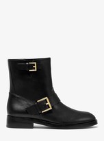 Thumbnail for your product : MICHAEL Michael Kors Reeves Leather Moto Boot