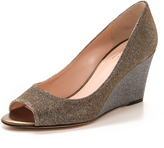 Thumbnail for your product : Kate Spade Radiant Peep Toe Wedges