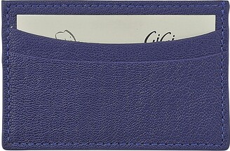 Graphic Image Slim Design Leather Card Case
