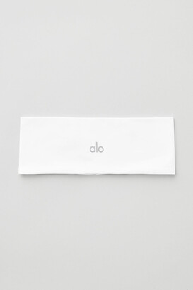 Alo Yoga  Performance Conquer Headband in White - ShopStyle Hair