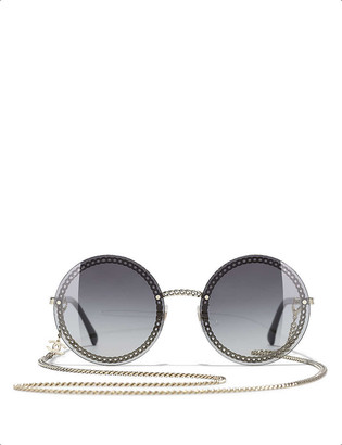 Chanel, Vintage round sunglasses - Unique Designer Pieces