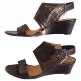 Thumbnail for your product : Veronique Branquinho Black Leather Sandals