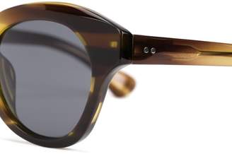 Linda Farrow Dries Van Noten x round shaped sunglasses