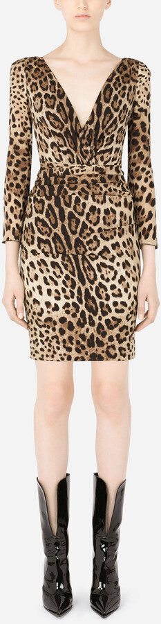 Dolce Gabbana Leopard Dress | ShopStyle