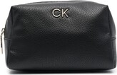 Thumbnail for your product : Calvin Klein Logo-Plaque Makeup Bag