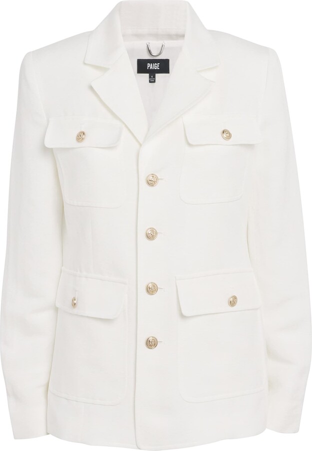 Paige Pocket-Detail Reign Blazer