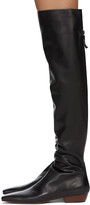 Thumbnail for your product : The Row Black Slouch Flat Tall Boots