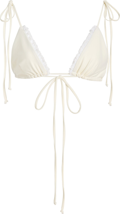 MARE PERPETUA Frill Essential Bikini Top