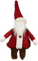 Thumbnail for your product : Woof & Poof 'Small' Red Weave Santa Doll