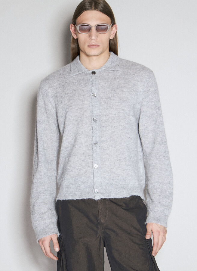 OUR LEGACY EVENING POLO 24ss グレー 48 our legacy evening polo grey