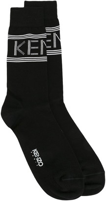 Kenzo 'Kenzo' print socks