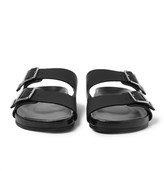 Thumbnail for your product : Givenchy Rubberised Leather Sandals