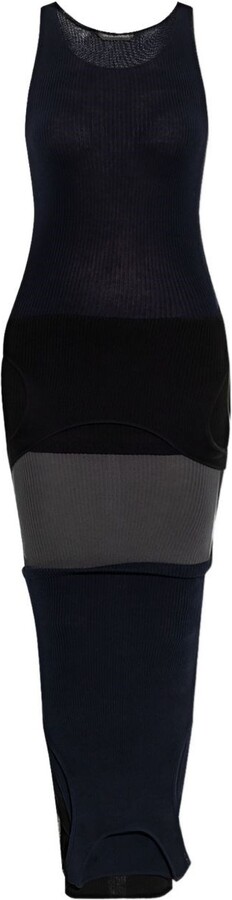 Balenciaga Upside Down Long Dress