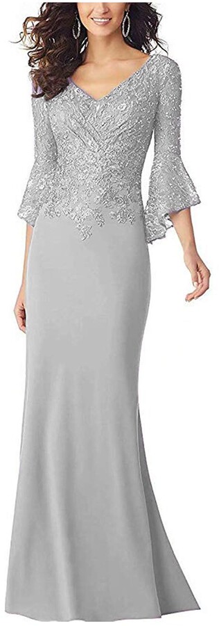 silver evening dresses uk