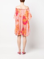 Thumbnail for your product : Gianluca Capannolo Graphic-Print Off-Shoulder Dress
