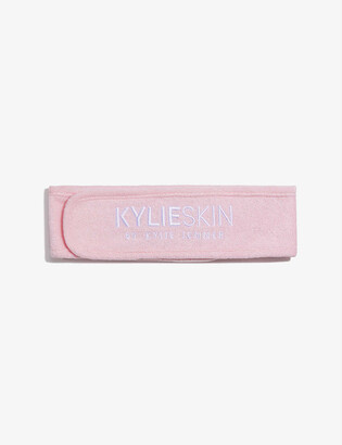 KYLIE BY KYLIE JENNER Logo-embroidered woven terrycloth headband
