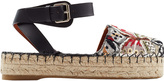 Thumbnail for your product : Valentino Embroidered Platform Espadrilles