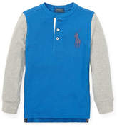Thumbnail for your product : Ralph Lauren CHILDRENSWEAR Little Boy's Big Pony Cotton Henley