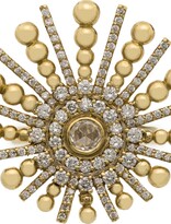Thumbnail for your product : Mindi Mond 18kt yellow gold Spoke diamond ring
