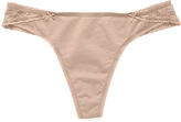 Thumbnail for your product : Victoria's Secret Cotton Lingerie Thong Panty