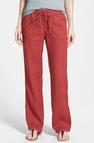 Thumbnail for your product : Caslon Drawstring Linen Pants (Regular & Petite)