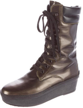 Tod's Platform Lace-Up Boot