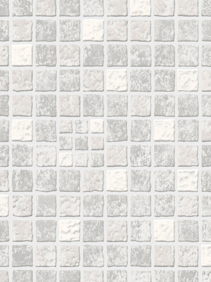 Contour Earthen Mid Grey Tile Wallpaper ShopStyle Decor