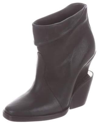 Theyskens' Theory Pointed-Toe Ankle Boots