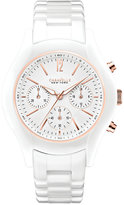 Thumbnail for your product : Bulova Caravelle New York by Women's Chronograph White Ceramic Bracelet Watch 36mm 45L144