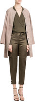 Thumbnail for your product : Steffen Schraut Laced Suede Coat