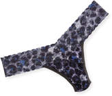 Thumbnail for your product : Hanky Panky Mysterious Feline Low-Rise Lace Thong