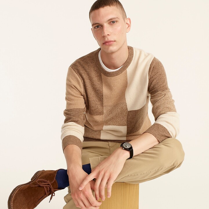 rugged wool sweater