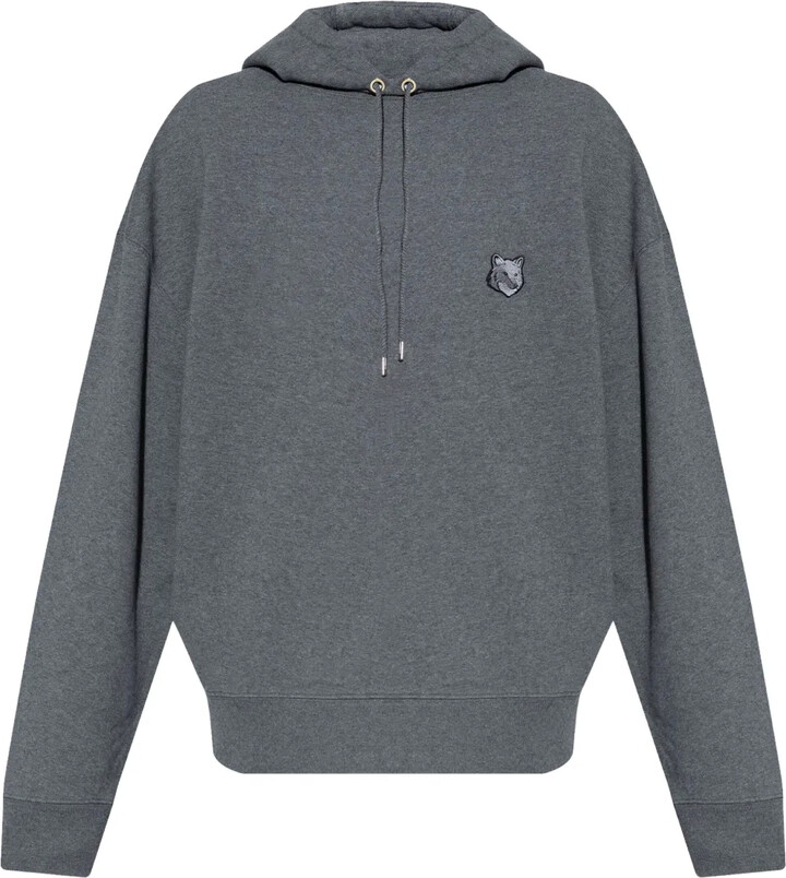 MAISON KITSUNÉ Bold Fox Head Patch oversize hoodie