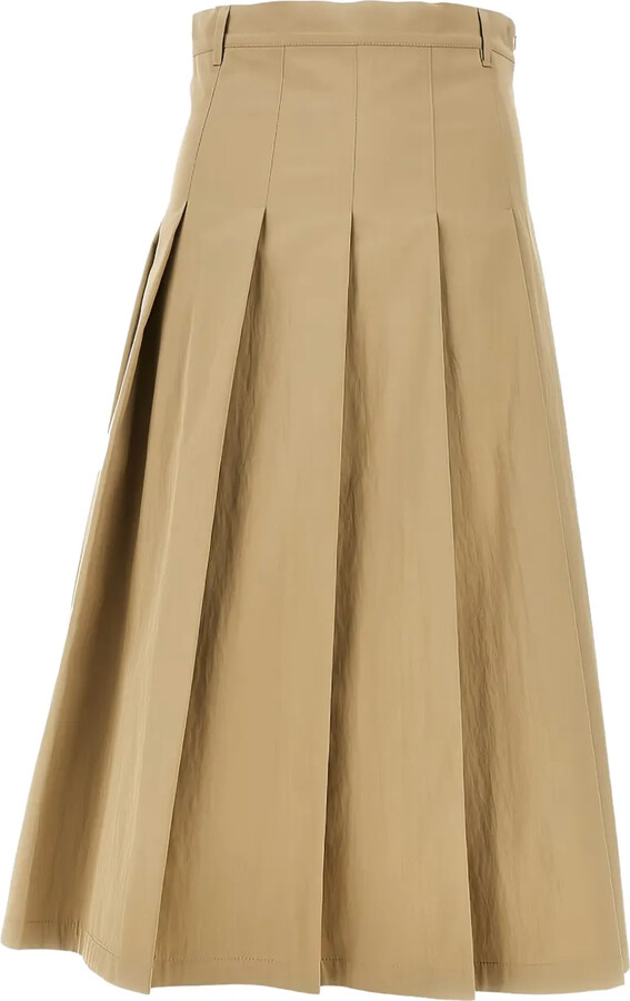 Weekend Max Mara Pleated Midi Skirt