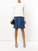 Thumbnail for your product : Marco De Vincenzo ruffled detail a-line skirt