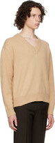 Thumbnail for your product : System Beige V-Neck Sweater
