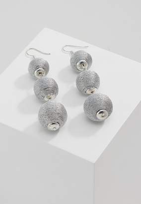 Miss Selfridge BALL Earrings silvercoloured