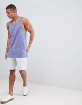 Thumbnail for your product : New Look drop arm vest in purple