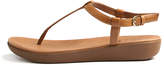 Thumbnail for your product : FitFlop Tia toe-thong Caramel Sandals Womens Shoes Casual Sandals-flat Sandals