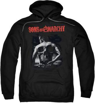 Jax Trevco Sons of Anarchy TV Show Back Skull Adult Pull-Over Hoodie